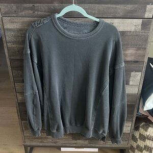 Aerie Men's Charcoal Crewneck Sweater